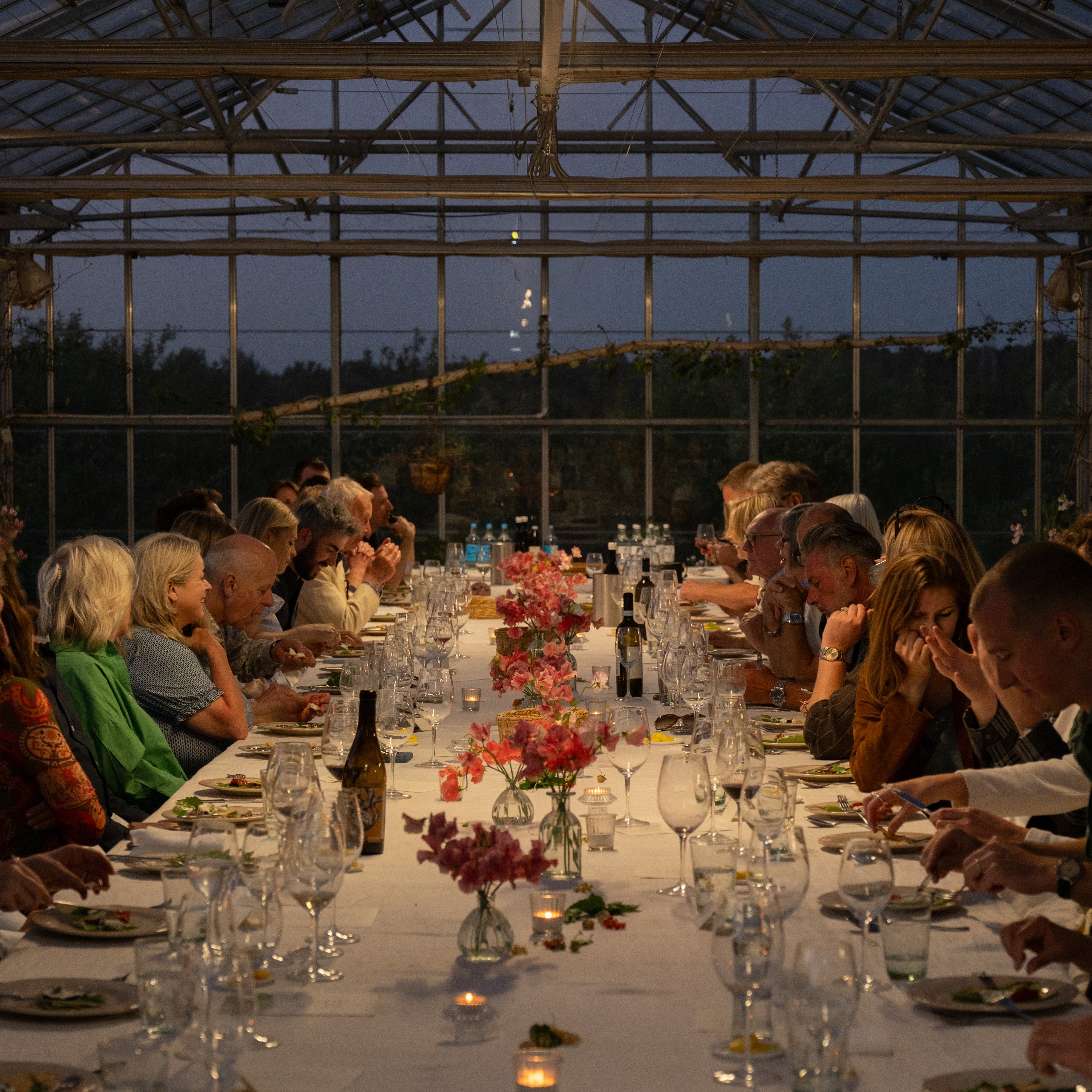 Heckfield X Sapling Spirits Glasshouse Feast At Home Farm