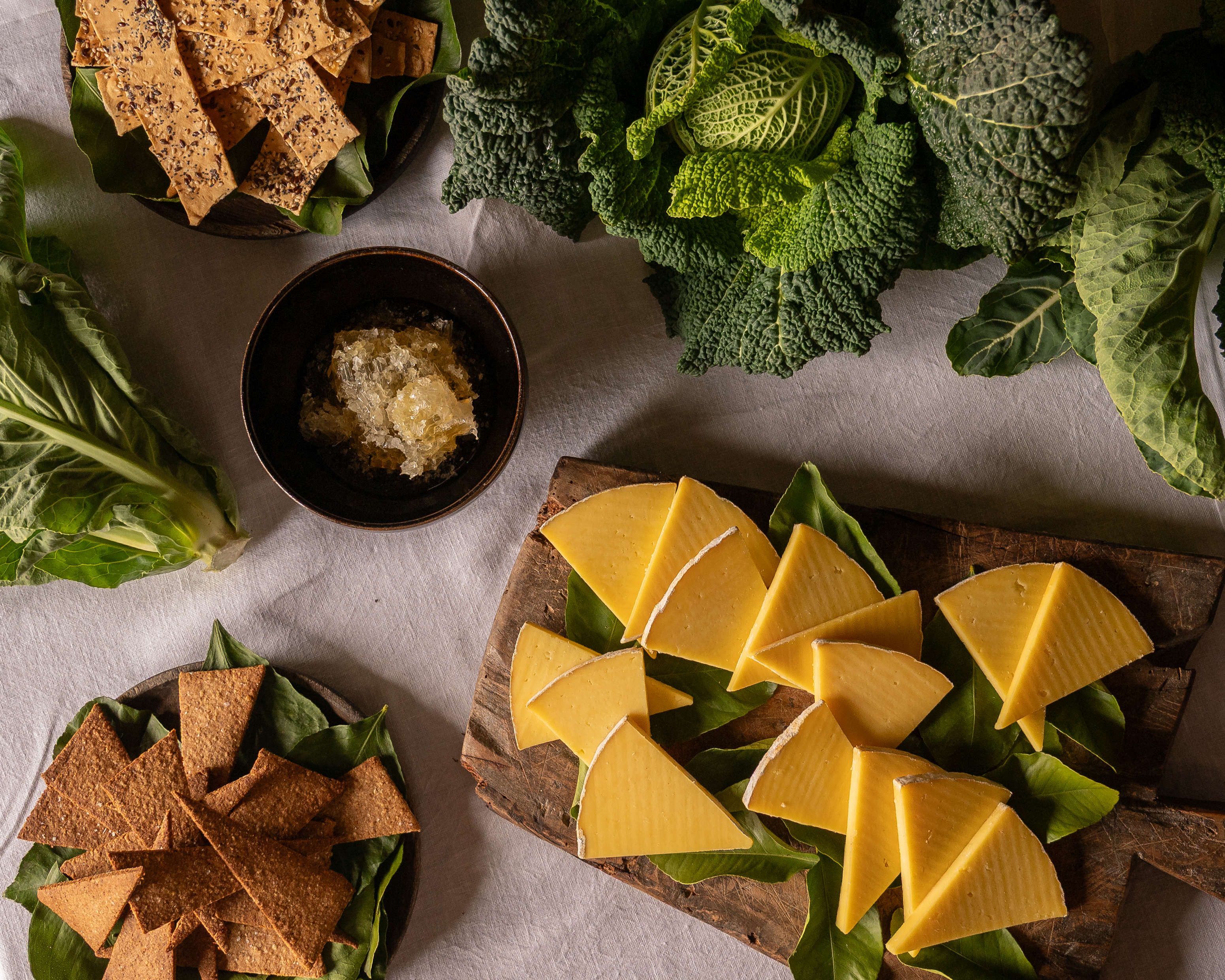 Sunday Supper Table Cheese Course